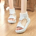 thumbnail image 2 of asdoklhq Ladies Shoes Clearance Under $10,Sandals Women With Comfortable Indoor And Outdoor Sandals Leisure Slippers, 2 of 5