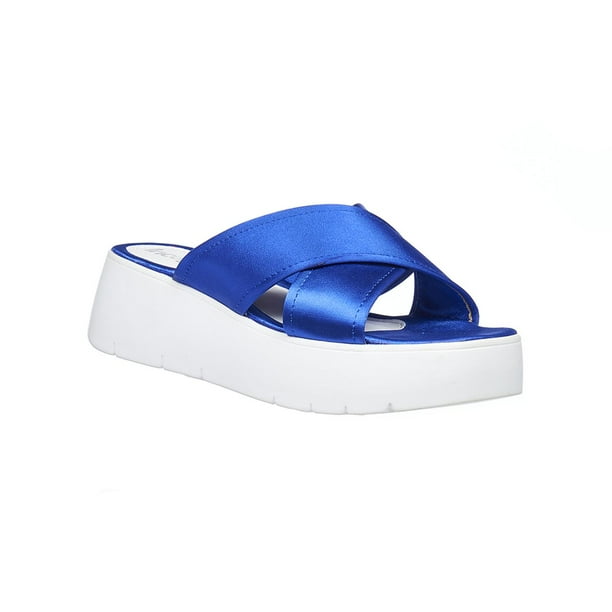 Sandalias Casual Cómodas Para Mujer Plataforma Razo Rey azul 25 Incógnita 088D6L