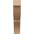 thumbnail image 2 of Ekena Millwork 5"W x 18"D x 24"H Valencia Rough Cedar Woodgrain TimberThane Knee Brace, Primed, 2 of 6