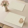 thumbnail image 1 of Nvzi Manteles individuales de piel sintética resistentes al calor, manteles individuales para mesa de comedor,accesorios de decoración de cocina (juego de 2, tamaño 15,7 x 11,8 pulgadas, K), 1 of 4
