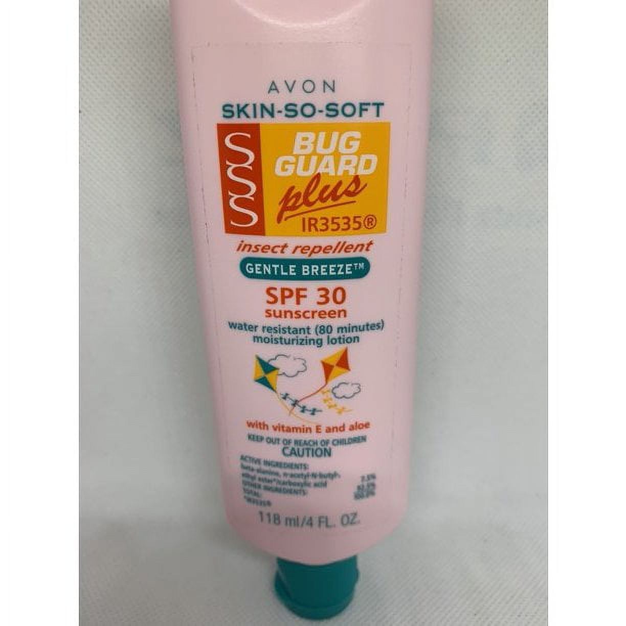 Avon SSS Bug Guard Insect Repellent & Sunscreen Lotion with SPF30, 4 fl. oz.