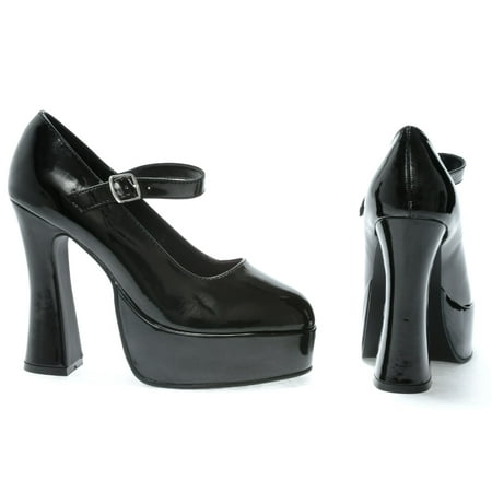 Women's Black Patent Mary Jane Shoes