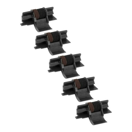 - Speedy Inks Compatible Ink Roller Replacement for Casio IR-40|CP-13 (Black and Red, 5-Pack)