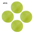 thumbnail image 3 of Becaristey 4piece Elegant Round Place Mats For Dining Durable And Stain-Resistant Coasters Fruit Green 1Set, 3 of 6
