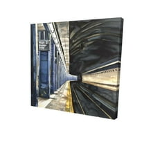 16 x 16 in. New-York Subway-Print on Canvas