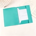 thumbnail image 4 of Yhmxh A4 Elastic Band Plastic File Folder, Waterproof Document Organizer Pocket Folder, Lightweight Portable Snap Closure Paper Holder for Office Business Report Receipt Resume File Storage, 4 of 6