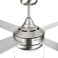 thumbnail image 4 of 52CNT4ORB-ES-LED-Concord Fans-Centurion - 52 Inch 4 Blade Ceiling Fan with Light Kit   Oil Rubbed Bronze Finish with Oil Rubbed Bronze Blade Finish, 4 of 7