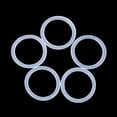 thumbnail image 3 of Uxcell 12mm OD 9.6mm ID 1.2mm Width Silicone Seal O-Rings White 20 Pack, 3 of 7