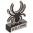 thumbnail image 2 of MesaSe Halloween Signe de Porte Halloween Plaque Signe de Porte d'Entrée Hanté Maison Signe Décor de Scène, 2 of 5