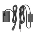 thumbnail image 2 of E6N Dummy Battery, Fast  Widely Compatible Dummy Battery DC Coupler With  Adapter For Outdoor Shooting, 2 of 8