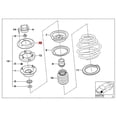 thumbnail image 3 of 51717036781 Car Front Upper Strut Mount Reinforcement Plate for 3 E46 E85 E86 Z4 99-08 Top Cover, 3 of 5
