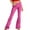 Hot Pink, variant on Women's Middle Waisted Bootcut Jeans - Stretch, Mom Style