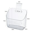 thumbnail image 5 of Riguas Wall Mounted Storage Basket Durable Large Capacity Onion Ginger Garlic Storage Box for Household Kitchen, 5 of 6