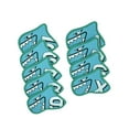 thumbnail image 4 of Juego de 9 fundas de hierro de golf con etiquetas de números, protección de regalo, protector de palo de golf para la mayoría de cabezas de hierro, ju Azul claro Sunnimix Fundas para cabezas de hierros de golf, 4 of 8