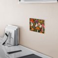 thumbnail image 5 of Yayeee Toggle Light Switch Wall Plate 2-Gang 4.56"x4.48" Decorative Outlet Cover, Vibrant Mushroom, 5 of 7