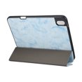 thumbnail image 6 of Mantto Smart Case for iPad 10.9-inch 2022, Lightweight Smart Trifold Stand with Pencil Holder Case with Stand Auto Sleep/Wake Case for Apple iPad 10th Generation 10.9" 2022, Blue, 6 of 7