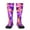 2 Black-2, variant on Tropics Leaf Print Long Socks,Novelty Design Socks Gift for Men and Women,Crew Socks,Calf Socks