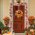 thumbnail image 6 of AYktou Fall Garland, Artificial Maple Leaf Berries Garland Simulated Plants Hanging Rattan for Table Arrangement Porch Staircase Fireplace Decoration, 6 of 6