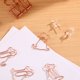 thumbnail image 4 of ColoMX 25 PCS Clips de papel de metal clips en forma de perro clips de papel decorativo de animales creativos para la oficina escolar en casa, 4 of 7
