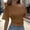 Coffee, variant on 2026 New Women's Off the Shoulder Short Sleeve Tops Summer Casual Going Out Trendy Y2k T Shirts