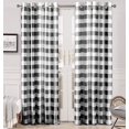thumbnail image 1 of Cortinas térmicas DriftAway Buffalo Plaid Blackout, 132 x 244 cm, 1 of 9