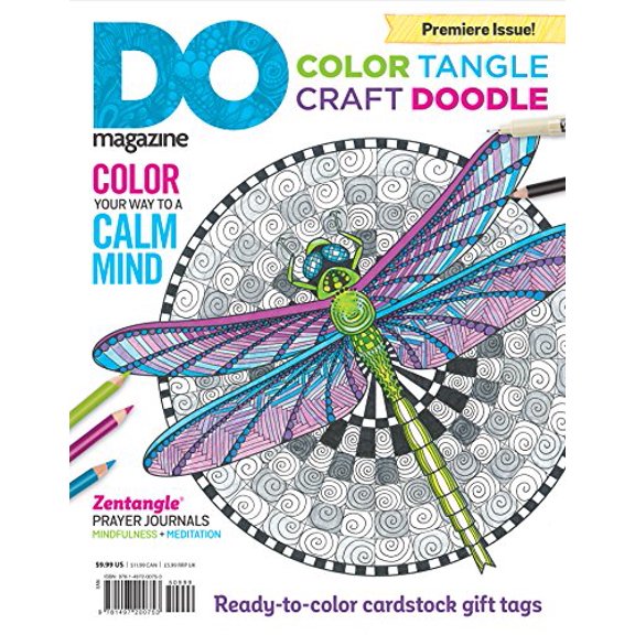 Pre-Owned Color, Tangle, Craft, Doodle (#1): Do Magazine, Book Edition Paperback
