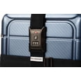 thumbnail image 2 of Brookstone Luggage Strap - 2-in-1 TSA-Approved Cross Luggage Straps for Suitcases with Keyless 3-Digit Combination Lock, 2 of 5