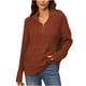 thumbnail image 1 of Suéter de manga larga con cuello levantado informal para mujer de otoño e invierno Fridja  hjk2706, 1 of 7