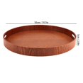 thumbnail image 1 of Plateau de Service, Plateau Rond, Grand Alliage pour Maison Restaurant, 1 of 8