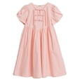 thumbnail image 4 of Princess Dress Girls Summer Dresses Cute Toddler Puff Short Sleeve Dresses A-Lined Flowy Trendy Bow tie Mini Dress Kids Outfits Easter, 4 of 4