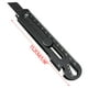 thumbnail image 3 of Heavy Duty Utility Knife | Stainless Steel | 18mm Wide Retractable Blade | Cutter for Carpet Cardboard Plastic Leather Rope | Multipurpose Box Opener Screwdriver Ruler | Ergonomic Handle | 16x5cm, 3 of 9