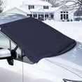 thumbnail image 4 of pitrice Car Exterior Snow Ice Waterproof Cover Protector Winter Front Window Windshield Sun Shade Windscreen Covers Visors Guard, 4 of 7