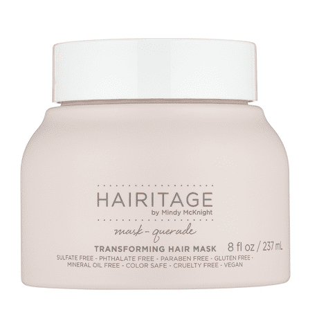 Hairitage Mask-Querade Treatment Argan   Aloe for Dry Hair, Anti Frizz, Color Safe, Deep Conditioner, 8oz