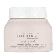 Hairitage Mask-Querade Moisturizing Argan Oil Hair Mask with Shea Butter, Aloe & Soy Protein for Damaged Hair | Shine Enhancing, Texturizing & Anti Frizz | Color Safe, 8 oz.