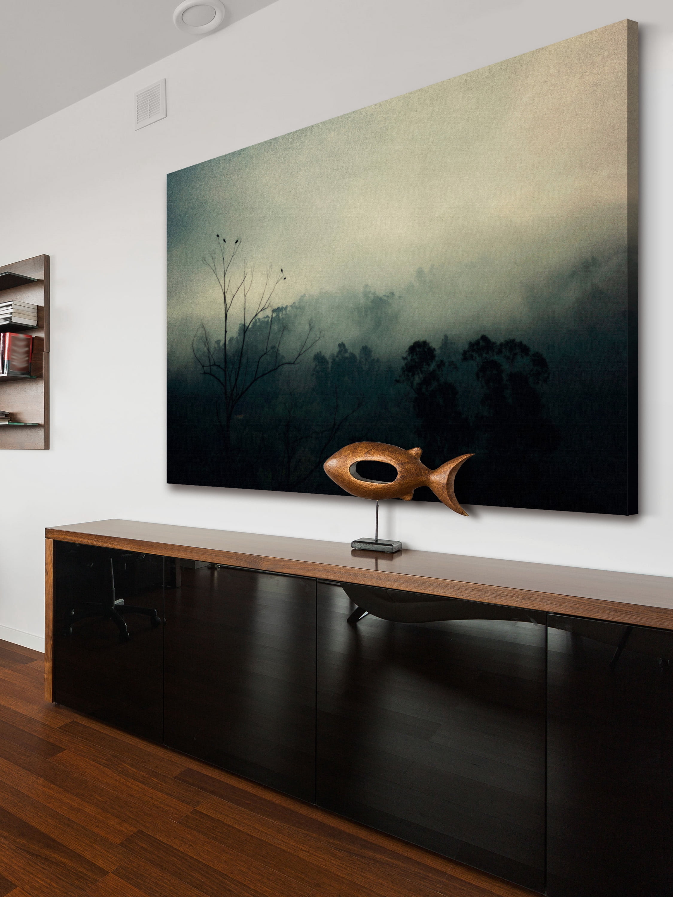 "Bird Song" Painting Print on Wrapped Canvas