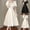 Black, variant on Sexlip Womens Dress Puff Sleeve Square Neck A Line Design Soft Fabric Flared Silhouette for Formal Occasions Black XXXL