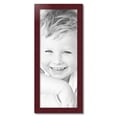 thumbnail image 2 of ArtToFrames 14x36 Inch Mahogany Picture Frame, This Brown MDF Poster Frame is Great for Your Art or Photos, Comes with 060 Plexi Glass (2WOM-3977), 2 of 8