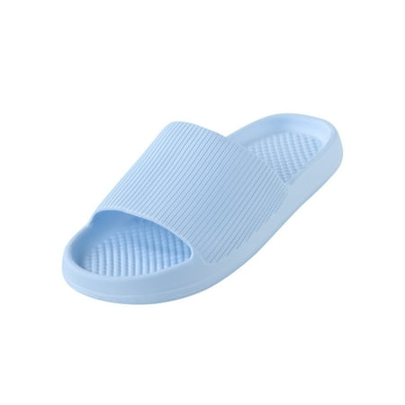 

Pimfylm Woman Slippers Relief Flip Flops for Women with Arch Support | Comfy Sandals for Women | for the Beach Long Walks or Poolside Light Blue 8