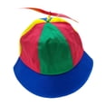 thumbnail image 2 of Sombrero de cubo de hélice, de arcoíris, gorra de béisbol, sombrero de pescador con cuentas de libélula Estilo Adultos jinwen Sombreros de hélice, 2 of 8