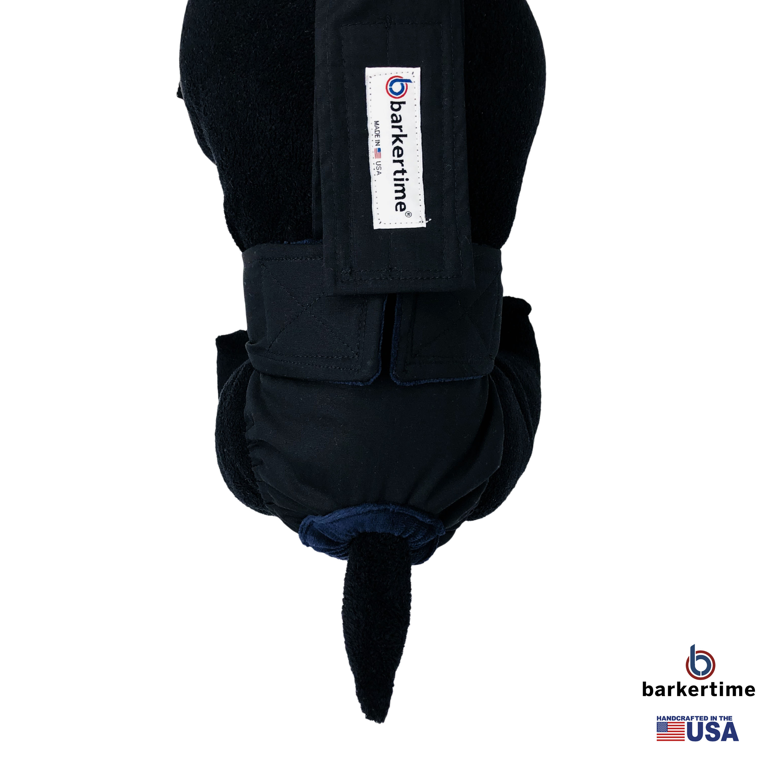 Barkertime Midnight Black Mystique Dog Diaper Overall
