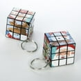 thumbnail image 1 of Kurt Adler Cube Christmas Key Chain, 1 of 1
