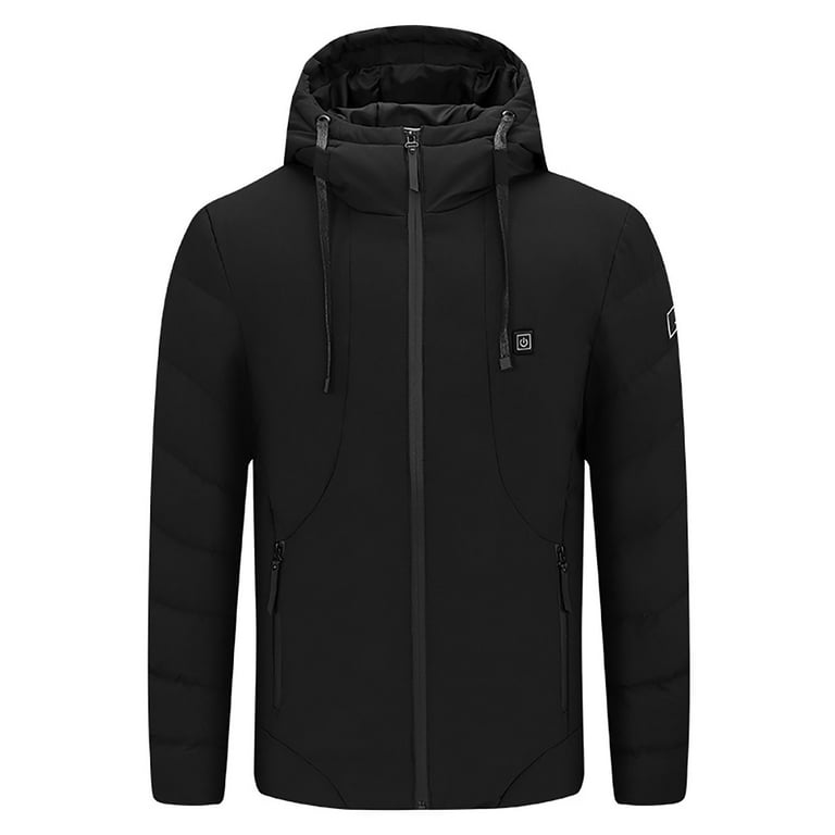 Plus Size Heated Jackets for Men Outdoor Warm Clothing Heated For Riding Skiing Fishing Charging Via Heated Coat Walmart