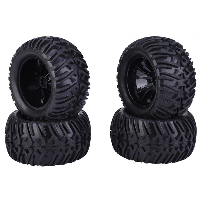 Herwey RC Tire Remote Control Car Tire RC Car Accessories Hex Drive Hub RC Car Tire Tire Set For Industry Repair Shop