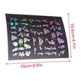 thumbnail image 3 of Advancent Pegatinas transparentes con patrón múltiple Hermoso accesorio de bricolaje Suministros de arte Paquete de regalo Kits de álbum de recortes Type1 NO1 Advancent CBP351585, 3 of 6