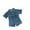 BU1, variant on TAIAOJING Boys Denim Outfits Sets Casual Summer Two Piece Toddler Clothes Elastic Waist Comfortable Playwear For 1-5 Year Olds Comfort 1-2Y