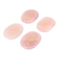 thumbnail image 1 of Engraved Reiki Symbols Stones,4Pcs Natural Rune Stones Rune Stones Set Natural Stones Set Highly Recommended, 1 of 14