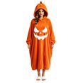 thumbnail image 2 of Ruyelune Pink Women's Onesie Pajamas Plush Cosplay Pumpkin One Piece Pajs 2026 Pjs Funny Silly Onesie Adults Cozy Loungewear S, 2 of 4