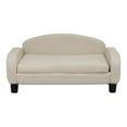 thumbnail image 3 of Paws & Purrs Pet Upholstered Sofa Bed, Oatmeal, 3 of 10