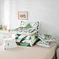 thumbnail image 6 of jejeloiu Chic Xmas Tree Twin Bedding Sets 7-Piece,Merry Christmas Gifts Bedding Comforter Set,Happy New Year Sheet Sets For Teens,Luxury Bedroom Decor Reversible, 6 of 8
