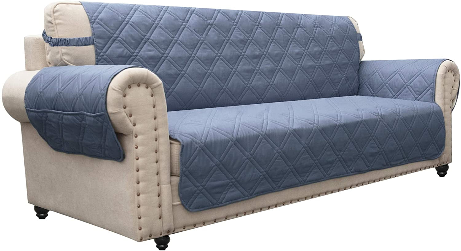 paw print sofa cover